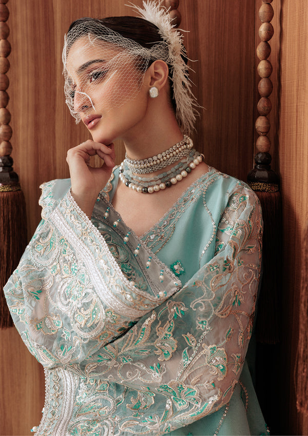 Aik Atelier | Aik Sham 26 | VOL. 1 - LOOK 06 - Formal Dress - available at Maria Faisal in UK and USA.