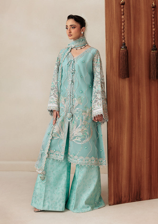 Aik Atelier | Aik Sham 26 | VOL. 1 - LOOK 06 - Formal Dress - available at Maria Faisal in UK and USA.