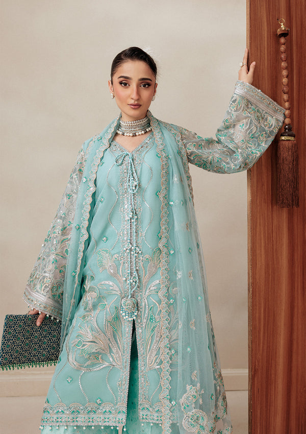 Aik Atelier | Aik Sham 26 | VOL. 1 - LOOK 06 - Formal Dress - available at Maria Faisal in UK and USA.