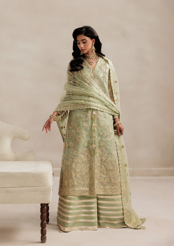 Aik Atelier | Aik Sham 26 | VOL. 1 - LOOK 07 - Formal Dress - available at Maria Faisal in UK and USA.
