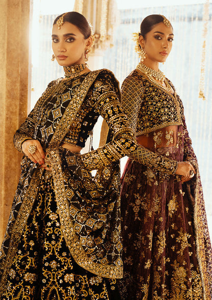 Aik Atelier | Dastoor Velvet 24 | DASTOOR - LOOK 01 - Ladies Clothes - Maria Faisal