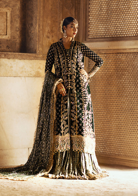 Aik Atelier | Dastoor Velvet 24 | DASTOOR - LOOK 02 - Ladies Clothes - Maria Faisal