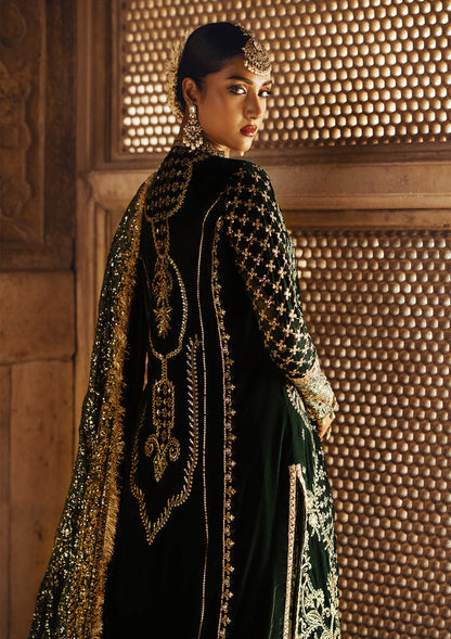 Aik Atelier | Dastoor Velvet 24 | DASTOOR - LOOK 02 - Ladies Clothes - Maria Faisal