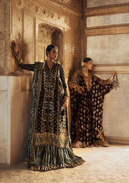 Aik Atelier | Dastoor Velvet 24 | DASTOOR - LOOK 02 - Ladies Clothes - Maria Faisal