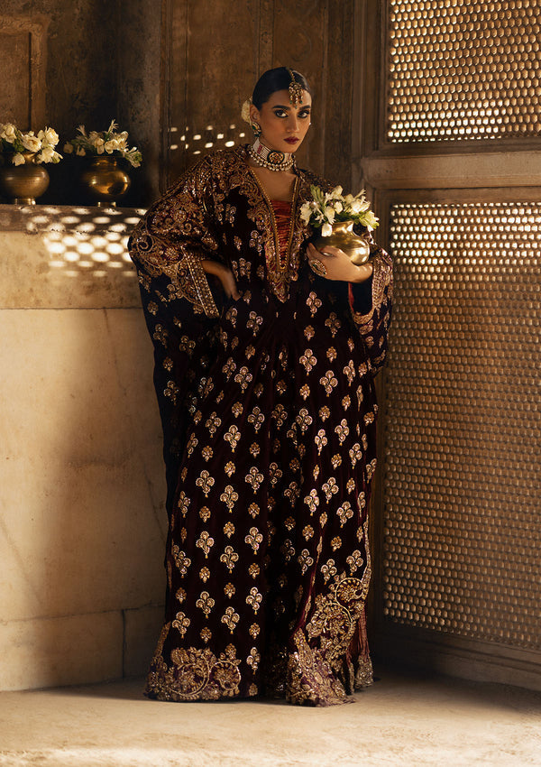 Aik Atelier | Dastoor Velvet 24 | DASTOOR - LOOK 03 - Ladies Clothes - Maria Faisal