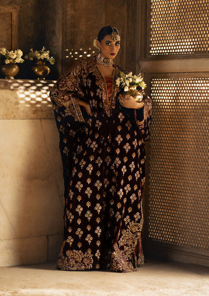 Aik Atelier | Dastoor Velvet 24 | DASTOOR - LOOK 03 - Ladies Clothes - Maria Faisal