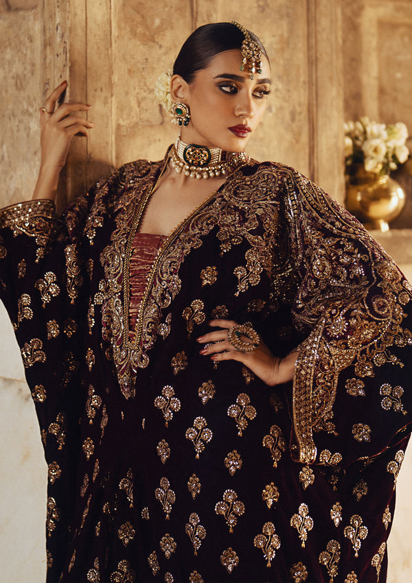 Aik Atelier | Dastoor Velvet 24 | DASTOOR - LOOK 03 - Ladies Clothes - Maria Faisal