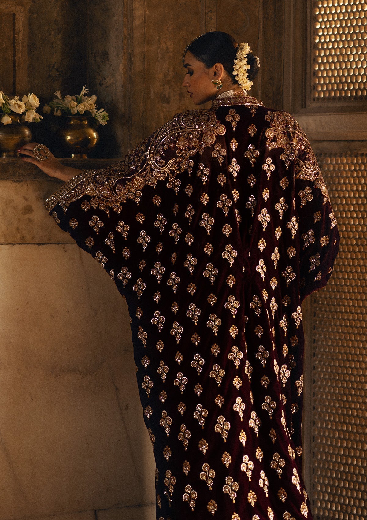 Aik Atelier | Dastoor Velvet 24 | DASTOOR - LOOK 03 - Ladies Clothes - Maria Faisal