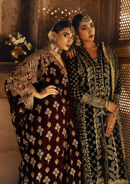 Aik Atelier | Dastoor Velvet 24 | DASTOOR - LOOK 03 - Ladies Clothes - Maria Faisal