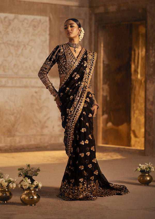 Aik Atelier | Dastoor Velvet 24 | DASTOOR - LOOK 04 - Ladies Clothes - Maria Faisal