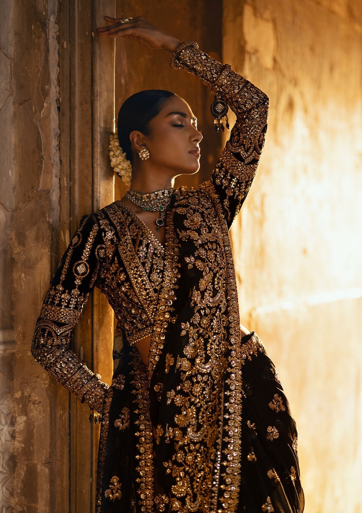 Aik Atelier | Dastoor Velvet 24 | DASTOOR - LOOK 04 - Ladies Clothes - Maria Faisal
