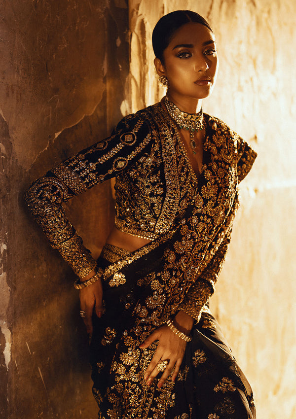Aik Atelier | Dastoor Velvet 24 | DASTOOR - LOOK 04 - Ladies Clothes - Maria Faisal