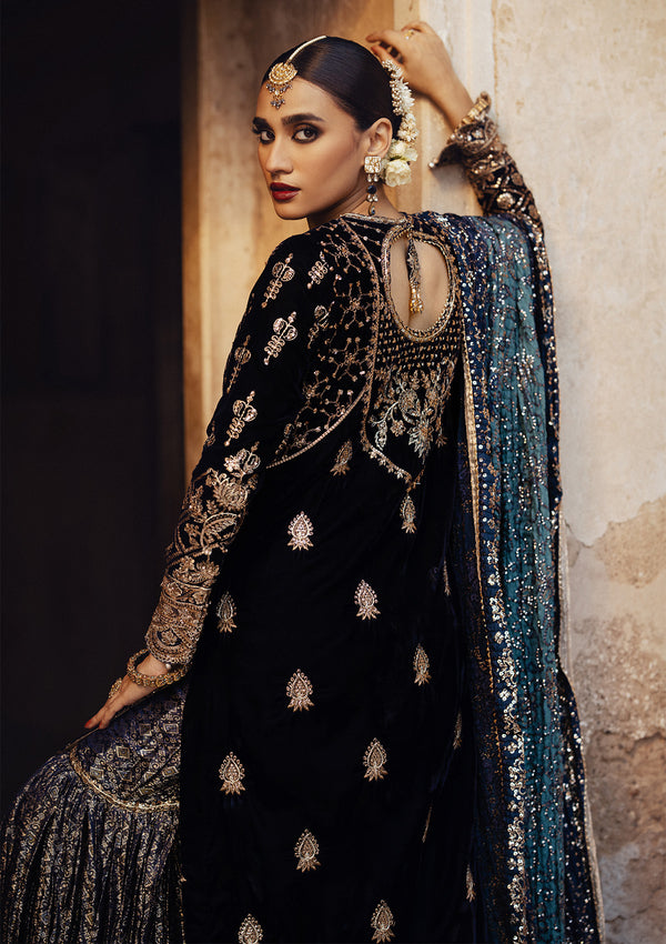Aik Atelier | Dastoor Velvet 24 | DASTOOR - LOOK 07 - Ladies Clothes - Maria Faisal