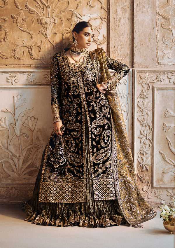 Aik Atelier | Dastoor Velvet 24 | DASTOOR - LOOK 08 - Ladies Clothes - Maria Faisal