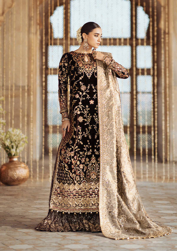 Aik Atelier | Dastoor Velvet 24 | DASTOOR - LOOK 09 - Ladies Clothes - Maria Faisal