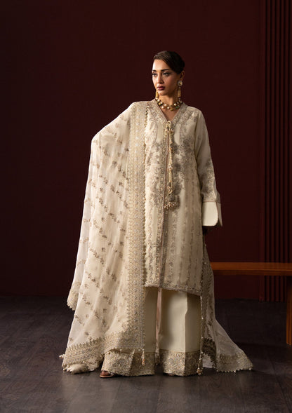 Aik Atelier | Lady Aik 25 | LOOK 01 - Formal Dress - available at Maria Faisal in UK and USA.