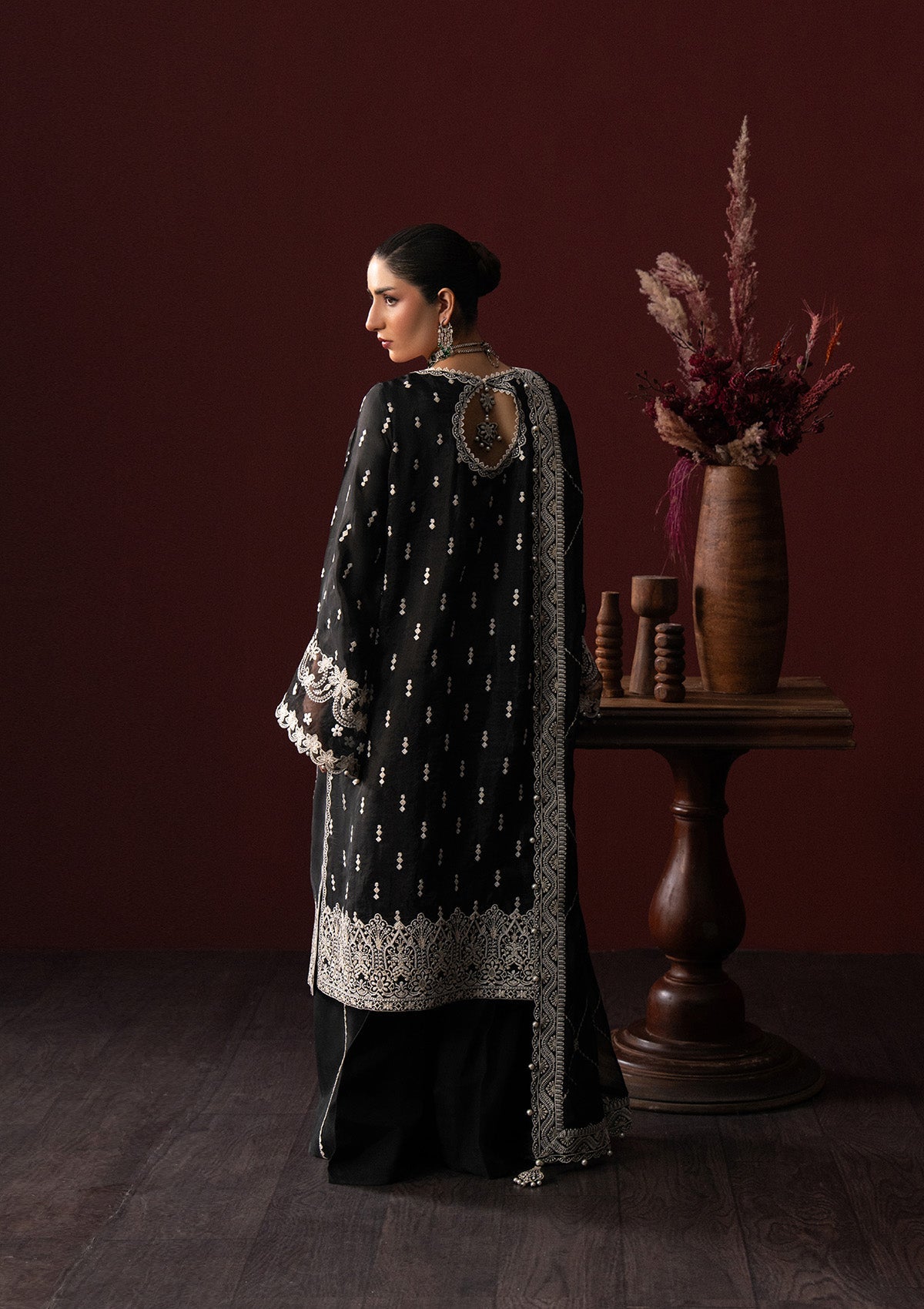 Aik Atelier | Lady Aik 25 | LOOK 02 - Formal Dress - available at Maria Faisal in UK and USA.