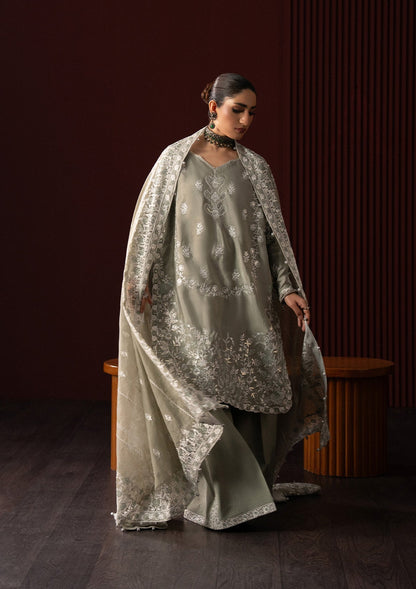 Aik Atelier | Lady Aik 25 | LOOK 06 - Formal Dress - available at Maria Faisal in UK and USA.