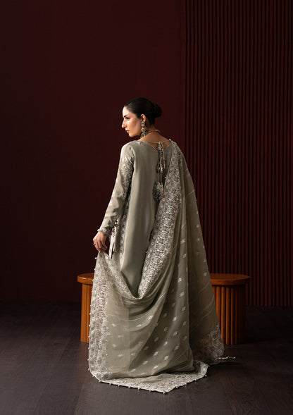 Aik Atelier | Lady Aik 25 | LOOK 06 - Formal Dress - available at Maria Faisal in UK and USA.