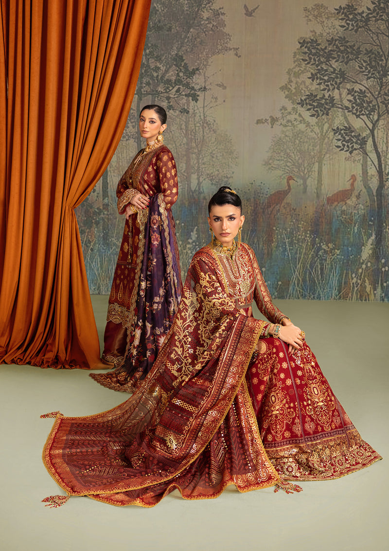 Aik Atelier | Lady Aik 26 | LOOK 01 - Formal Dress - available at Maria Faisal in UK and USA.