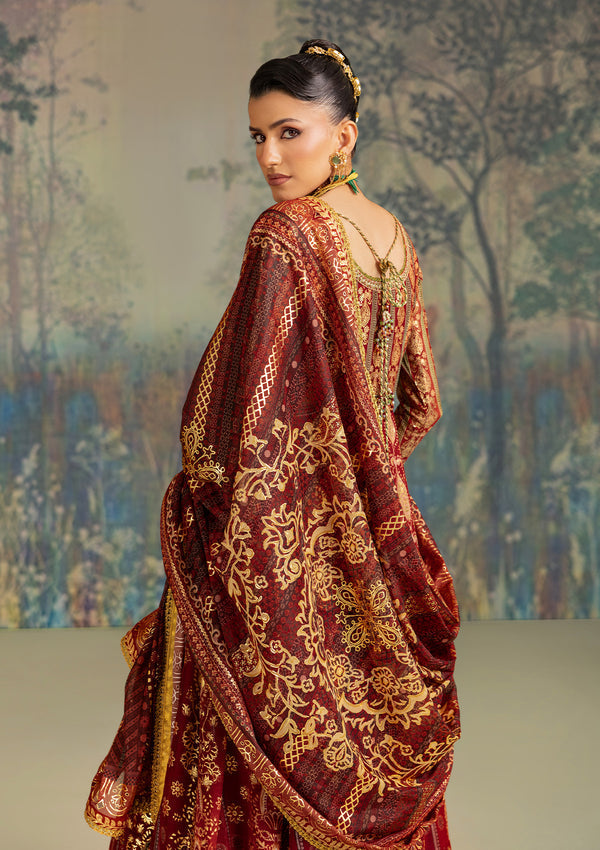 Aik Atelier | Lady Aik 26 | LOOK 01 - Formal Dress - available at Maria Faisal in UK and USA.