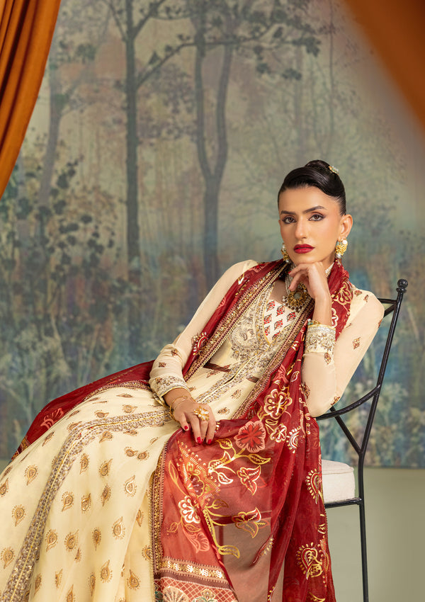 Aik Atelier | Lady Aik 26 | LOOK 03 - Formal Dress - available at Maria Faisal in UK and USA.
