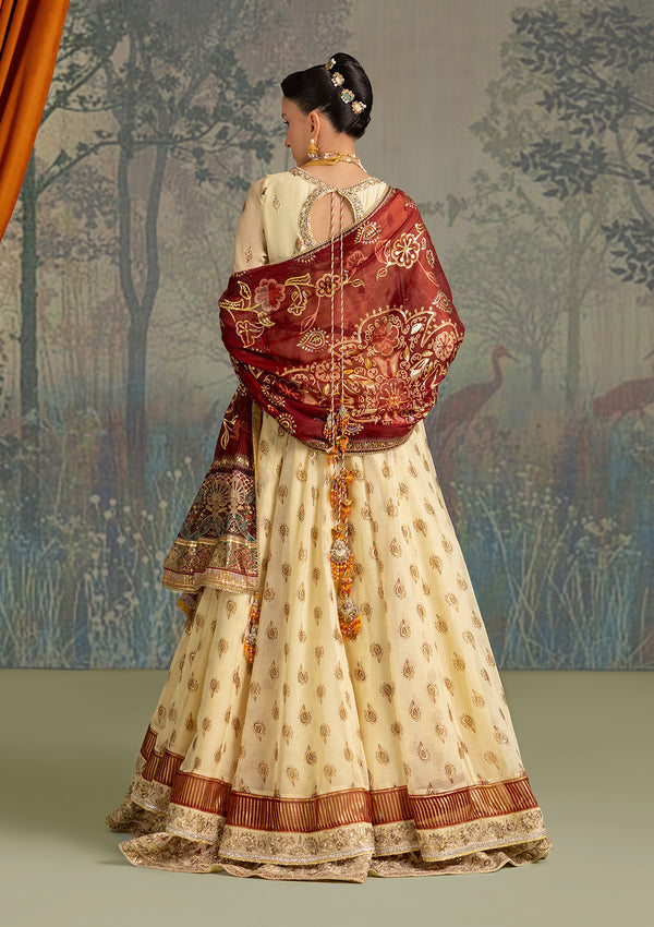 Aik Atelier | Lady Aik 26 | LOOK 03 - Formal Dress - available at Maria Faisal in UK and USA.