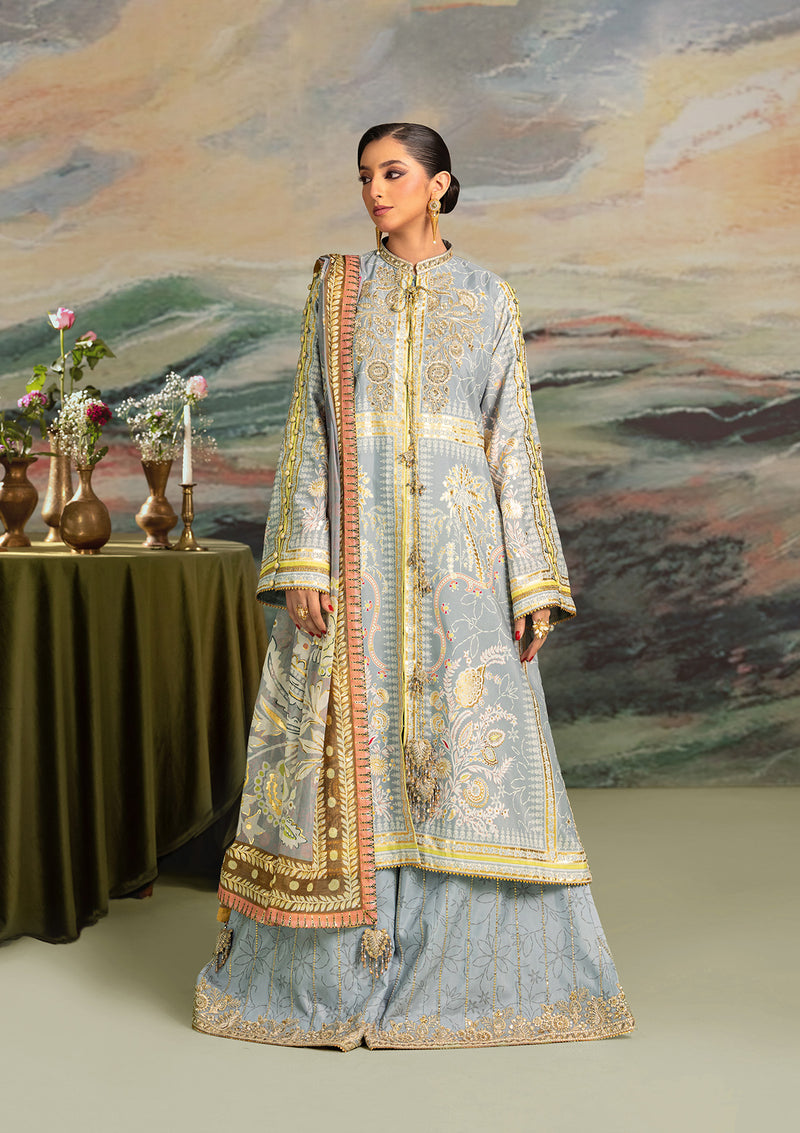 Aik Atelier | Lady Aik 26 | LOOK 04 - Formal Dress - available at Maria Faisal in UK and USA.