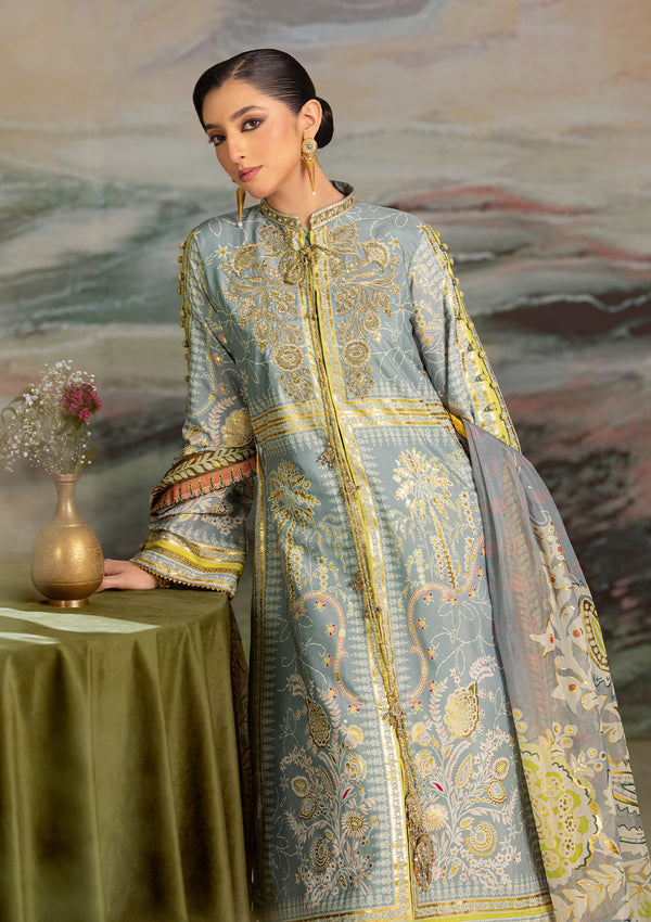 Aik Atelier | Lady Aik 26 | LOOK 04 - Formal Dress - available at Maria Faisal in UK and USA.