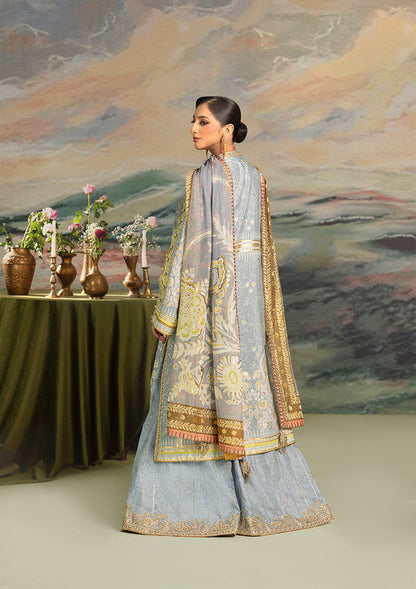Aik Atelier | Lady Aik 26 | LOOK 04 - Formal Dress - available at Maria Faisal in UK and USA.