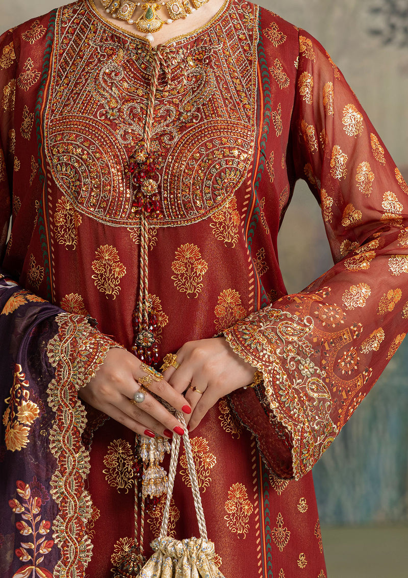Aik Atelier | Lady Aik 26 | LOOK 05 - Formal Dress - available at Maria Faisal in UK and USA.