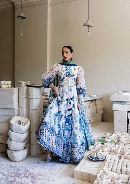 Aik Atelier | lady Aik 26 | Lady Aik - Look B2605 - Luxury Dress - available at Maria Faisal in UK and USA.