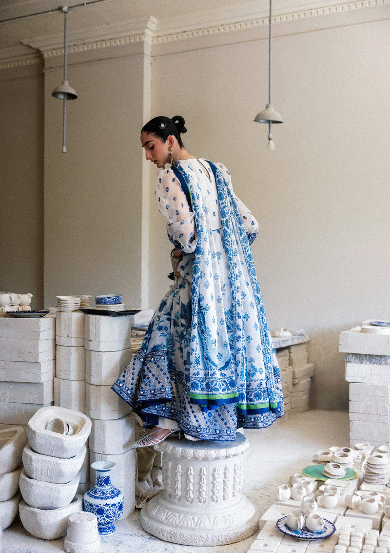 Aik Atelier | lady Aik 26 | Lady Aik - Look B2605 - Luxury Dress - available at Maria Faisal in UK and USA.