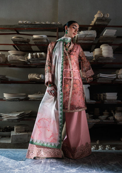 Aik Atelier | lady Aik 26 | Lady Aik - Look B2609 - Luxury Dress - available at Maria Faisal in UK and USA.