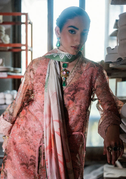 Aik Atelier | lady Aik 26 | Lady Aik - Look B2609 - Luxury Dress - available at Maria Faisal in UK and USA.