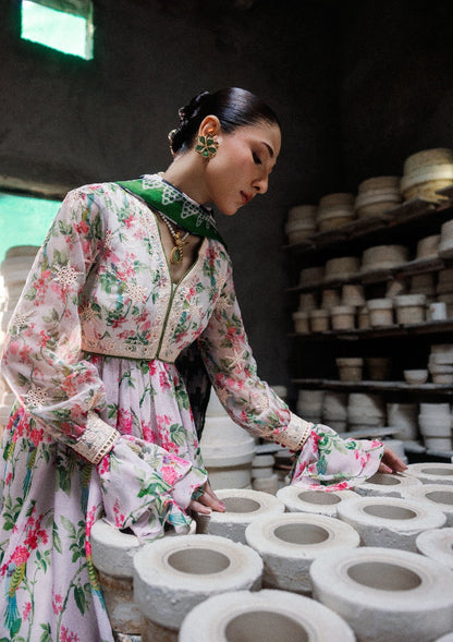 Aik Atelier | lady Aik 26 | Lady Aik - Look B2610 - Luxury Dress - available at Maria Faisal in UK and USA.