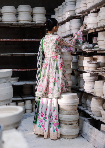 Aik Atelier | lady Aik 26 | Lady Aik - Look B2610 - Luxury Dress - available at Maria Faisal in UK and USA.