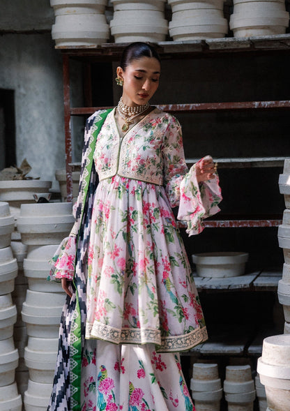 Aik Atelier | lady Aik 26 | Lady Aik - Look B2610 - Luxury Dress - available at Maria Faisal in UK and USA.