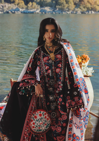 Aik Atelier | Lawn 26 | LOOK 01 - Dress - available at Maria Faisal in UK and USA.