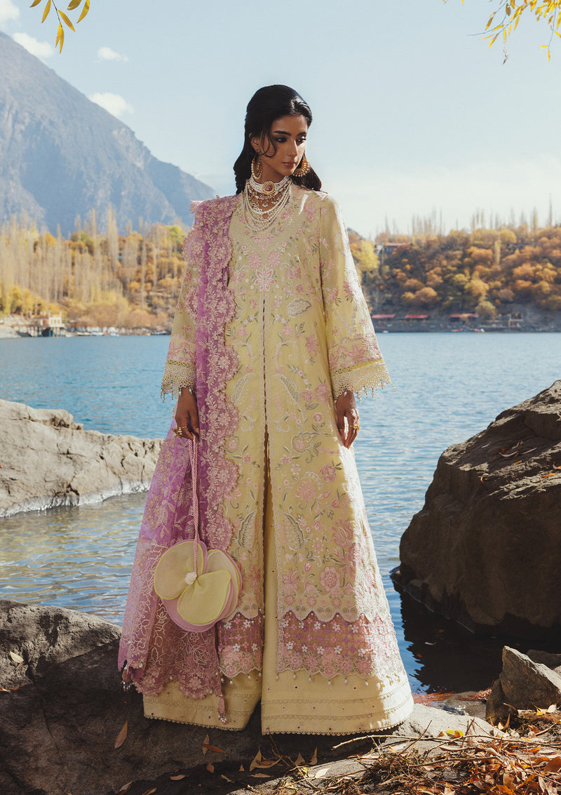 Aik Atelier | Lawn 26 | LOOK 03 - Dress - available at Maria Faisal in UK and USA.