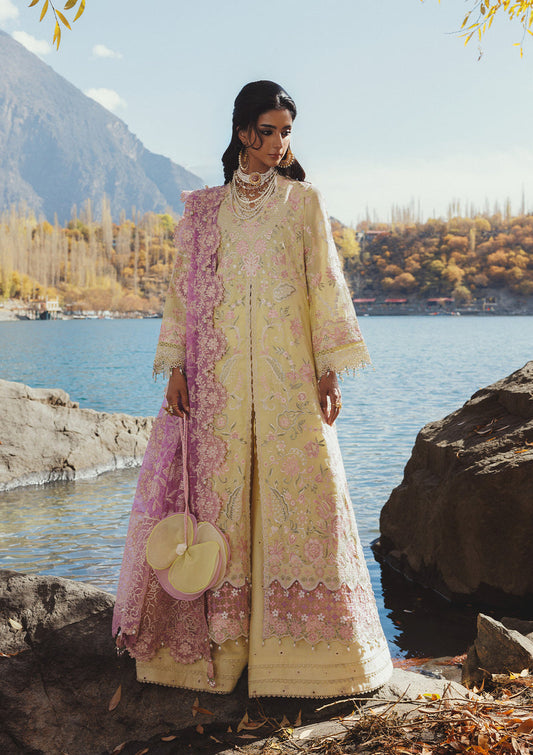 Aik Atelier | Lawn 26 | LOOK 03 - Dress - available at Maria Faisal in UK and USA.