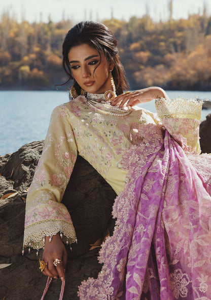 Aik Atelier | Lawn 26 | LOOK 03 - Dress - available at Maria Faisal in UK and USA.