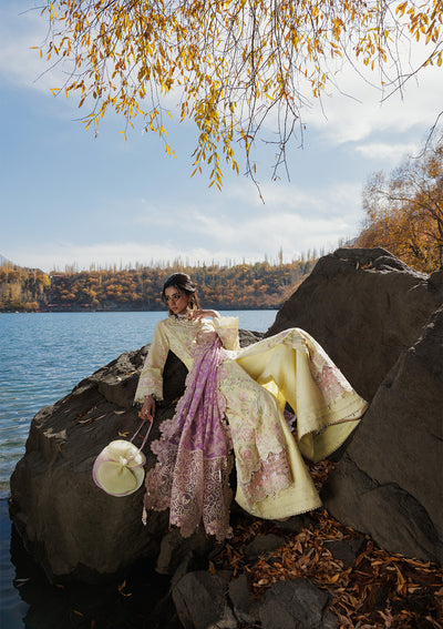 Aik Atelier | Lawn 26 | LOOK 03 - Dress - available at Maria Faisal in UK and USA.