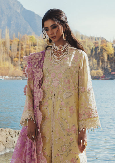 Aik Atelier | Lawn 26 | LOOK 03 - Dress - available at Maria Faisal in UK and USA.