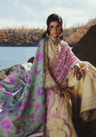 Aik Atelier | Lawn 26 | LOOK 03 - Dress - available at Maria Faisal in UK and USA.