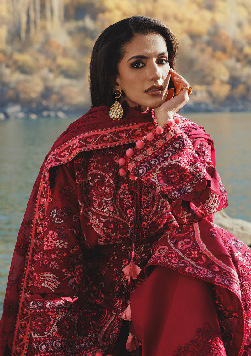 Aik Atelier | Lawn 26 | LOOK 04 - Dress - available at Maria Faisal in UK and USA.