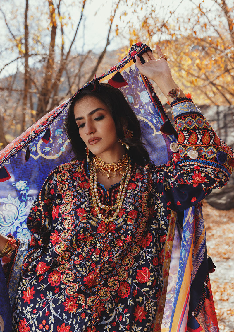 Aik Atelier | Lawn 26 | LOOK 05 - Dress - available at Maria Faisal in UK and USA.