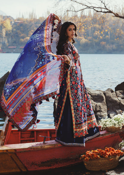 Aik Atelier | Lawn 26 | LOOK 05 - Dress - available at Maria Faisal in UK and USA.