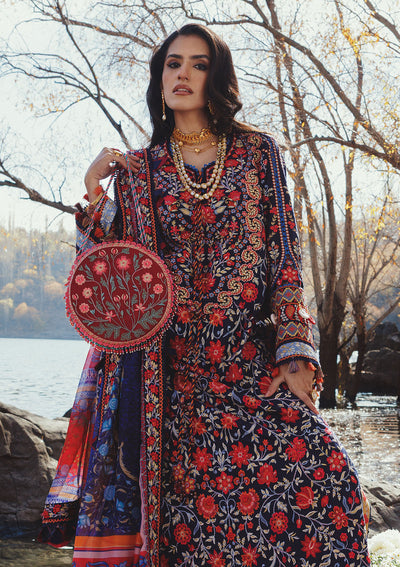 Aik Atelier | Lawn 26 | LOOK 05 - Dress - available at Maria Faisal in UK and USA.