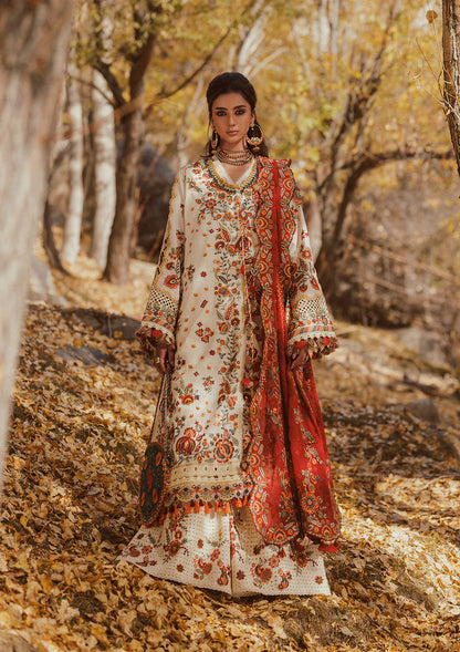 Aik Atelier | Lawn 26 | LOOK 07 - Dress - available at Maria Faisal in UK and USA.